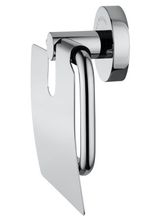 Держатель для туалетной бумаги с крышкой WONZON & WOGHAND EASY, Хром (WW-8126), артикул WW-8126