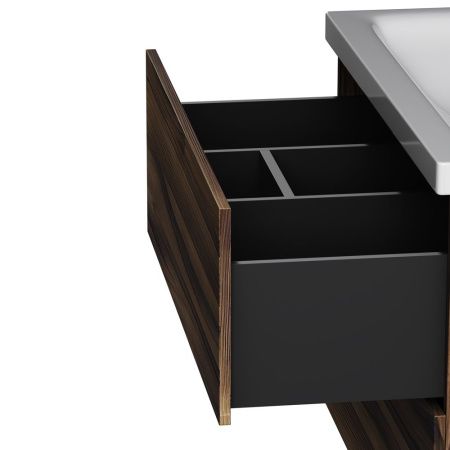 M90FHX0752HF Gem, База под раковину, подвесная, 75 см, 2 ящика, цвет: орех M90FHX0752HF Gem, База под раковину, подвесная, 75 см, 2 ящика, цвет: орех