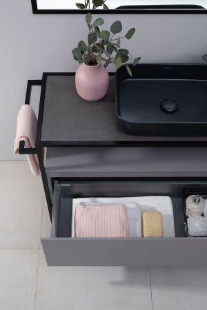 Столешница Allen Brau Priority 120 1.31012.GR-S графит структ, артикул 1.31012.GR-S