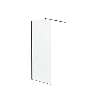 Душевая перегородка Knotlor WI090CG1GM 90х200, оружейная сталь