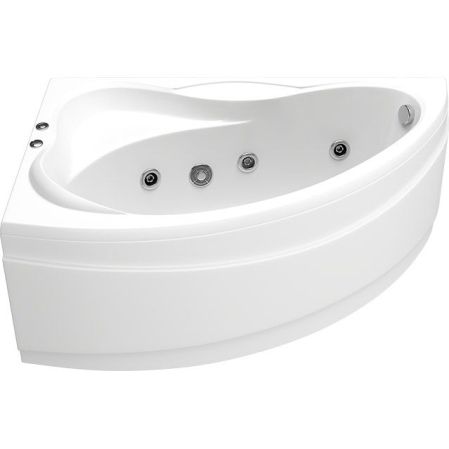 Акриловая ванна Bas Вектра 150x90 L без гидромассажа