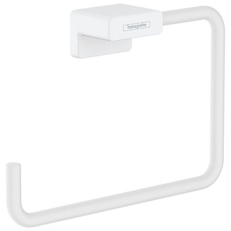 HG AddStoris Кольцевой держатель полотенец, цвет: матовый белый, артикул 41754700