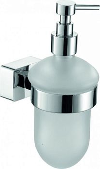 Sanibano Argos, настенный стеклянный дозатор, цвет хром