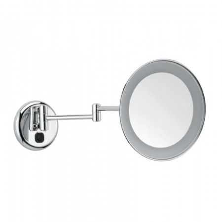 Bongio Hotelerie Зеркало косметическое настенное, диаметр 220 мм, цвет хром