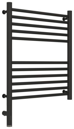 Полотенцесушитель электрический "БОГЕМА 3.0" прямая 600х500 / МЭМ левый (Тёмный титан муар), артикул 15-5804-6050