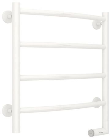 Полотенцесушитель электрический "ГАЛАНТ 2.0" 500х500 / МЭМ правый (БЕЛЫЙ)