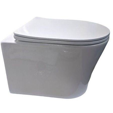 Унитаз ADIGE Aria подвесной безободковый Cerutti SPA CT7837, артикул CT7837