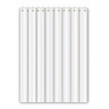 Штора для ванной Haiba HB74001, белая