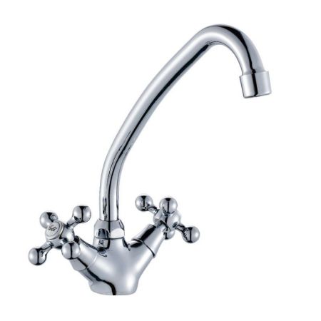 Смеситель для кухни Haiba HB4519, хром, артикул HB4519