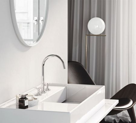 Смеситель для раковины Kludi Nova Fonte 201430520 Хром, артикул 201430520