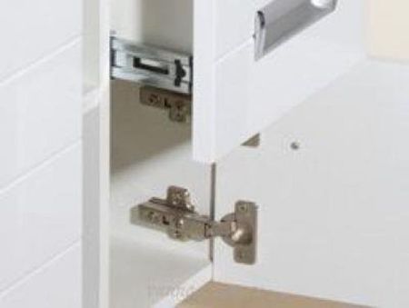 Тумба под раковину Bellezza Сиена 60 4633909670010 2 ящика Белая, артикул 4633909670010