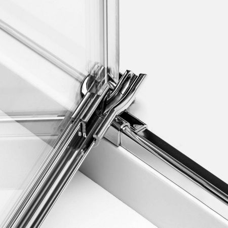 Душевое ограждение NEW TRENDY AVEXA 100x120x200 EXK-1489 (хром), артикул EXK-1489