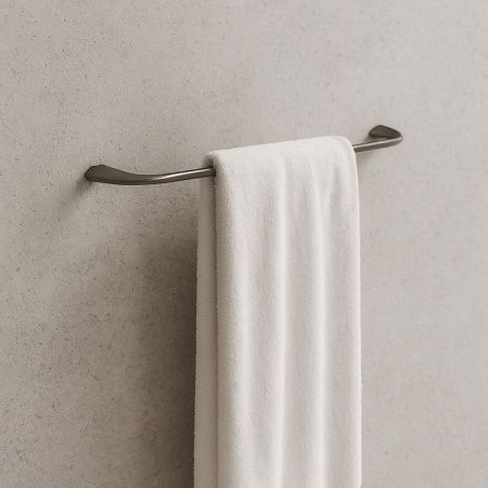 Полотенцедержатель Knotlor SB103GM, оружейная сталь, артикул SB103GM