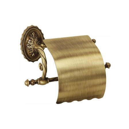 EDERA Бумагодержатель закрытый (с крышкой), бронза, артикул 16886