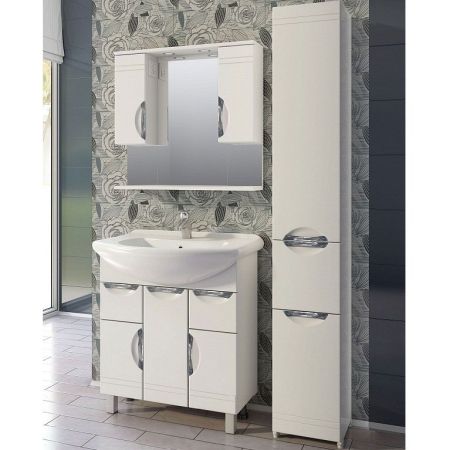 Тумба под раковину Vigo Callao 80 Белая, артикул J-2-800(Балтика)