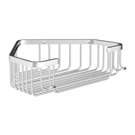 Полка угловая для ванной Shevanik SW01, хром, артикул SW01