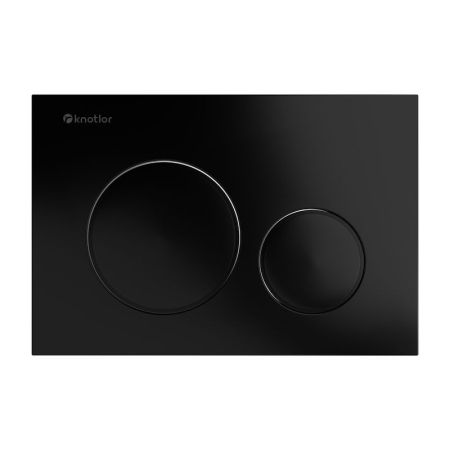 Клавиша смыва Knotlor BIS104BL, черный, артикул BIS104BL