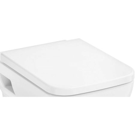 Сиденье для унитаза, Hansgrohe, EluPura Original Q, с крышкой, ширина, мм-365, глубина, мм-540, с плавным опусканием SoftClose, с верхним креплением, материал сиденья-дюропласт, цвет-белый, артикул 60150450