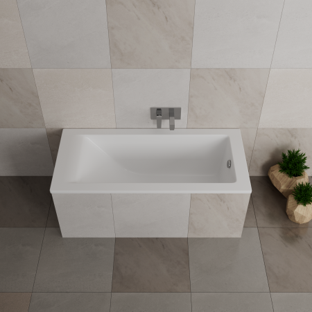 Ванна из литьевого мрамора Delice Diapason 1500х700