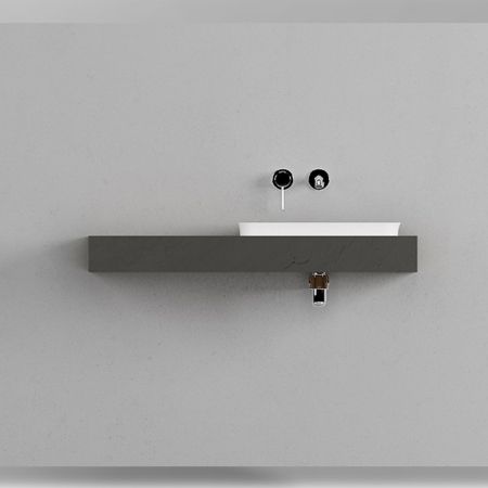 Столешница Velvex Unit 100, графит, артикул st.UNI.100-627