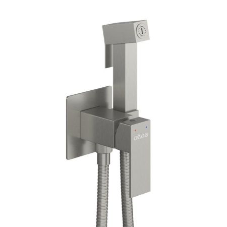 SLIDER-DIF-NOP Гигиенический душ со смесителем, черный матовый, артикул SLIDER-DIF-NOP