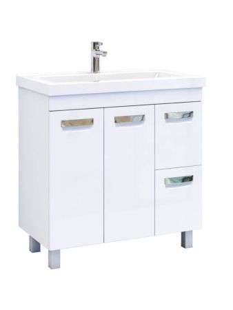 Тумба под раковину напольная VIGO Plaza tn.PLA.MIR.80.2D.2Y, 80 см, артикул tn.PLA.MIR.80.2D.2Y