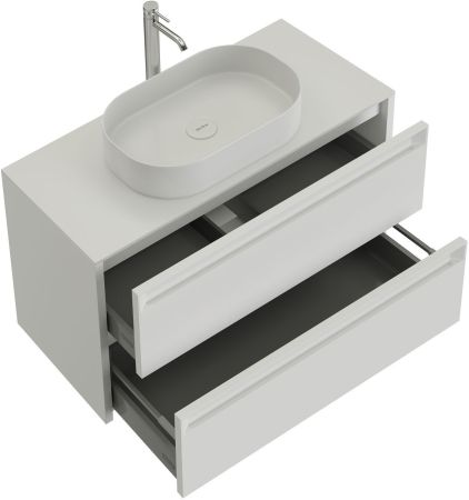 Тумба под раковину Allen Brau Fantasy 80 1.11001.WM 2.0 белый матовый, артикул 1.11001.WM 2.0