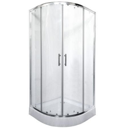 Душевой уголок Rush Corsica CO-R29090 Хром стекла прозрачные, артикул CO-R29090