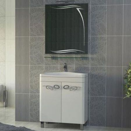 Тумба под раковину Vigo Olivia 70 Белая, артикул Olivia-0-700(Olivia)