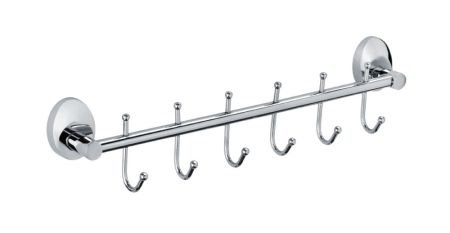 Крючки для полотенец Fixsen Europa FX-21805-6 Хром, артикул FX-21805-6
