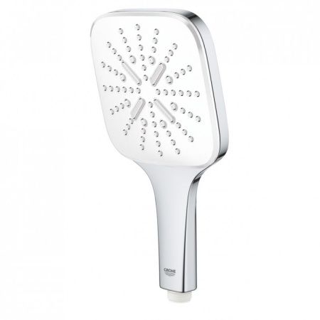 Ручной душ GROHE RAINSHOWER SMARTACTIVE 26551LS0 (хром/белый, пластик, квадратный), шт