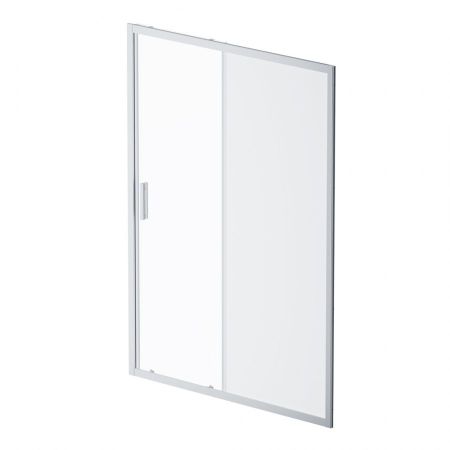 W90G-140-1-195MM Gem Solo Дверь душевая 140х195, стекло матовое, профиль матовый хром, артикул W90G-140-1-195MM