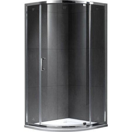 Душевой уголок Gemy Sunny Bay 90х90 профиль Хром стекло прозрачное, артикул S28071