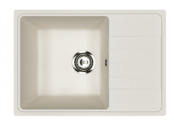 Мойка Practik белый камень (PR-M 600-001)