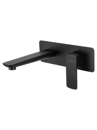 Смеситель для раковины встраиваемый WONZON & WOGHAND, Черный матовый (WW-88869003-MB), артикул WW-88869003-MB
