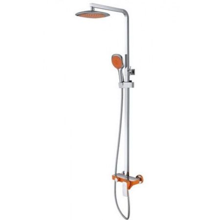 Душевая система D&K Berlin Kunste DA1433713A02 Хром Оранжевый, артикул DA1433713A02