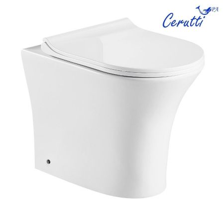 Унитаз BERNINA F приставной безободковый Cerutti SPA CT7842 Унитаз BERNINA F приставной безободковый Cerutti SPA CT7842