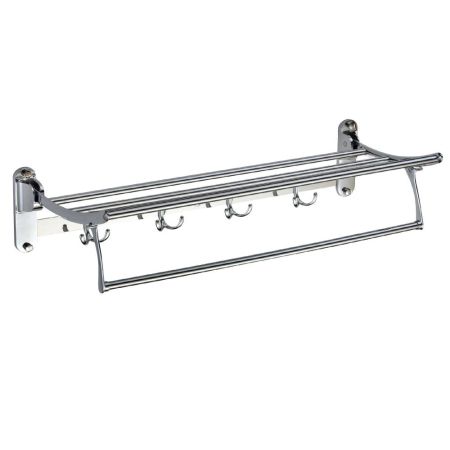 Полка для полотенец Savol S-009099, хром, артикул S-009099