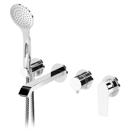 Встраиваемый смеситель для ванны и душа CEZARES NAUTIC-VDM3, артикул NAUTIC-VDM3-01