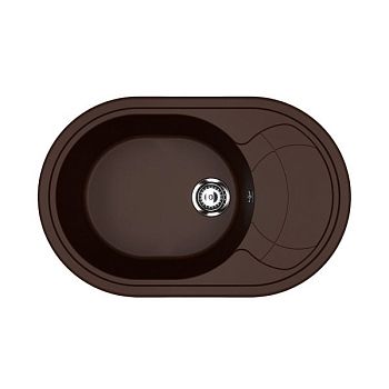 Кухонная мойка Ulgran U-610-345, шоколад