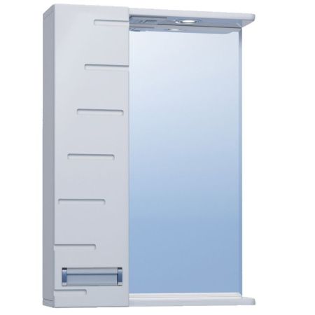 Зеркало со шкафом Vigo Diana 50 L с подсветкой Белое