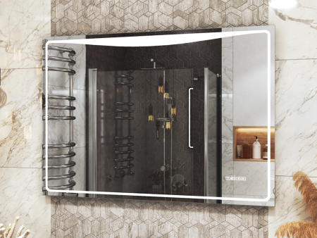 Зеркало VIGO Eva Media L 1000, 100 см, артикул Eva Media L 1000