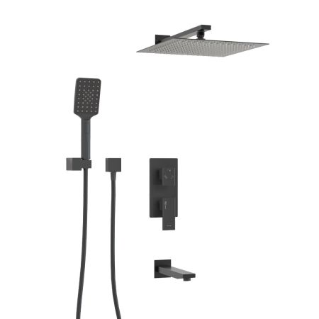 A172071 Встраиваемый комплект для ванны с верхней насадкой, лейкой и изливом, артикул A172071