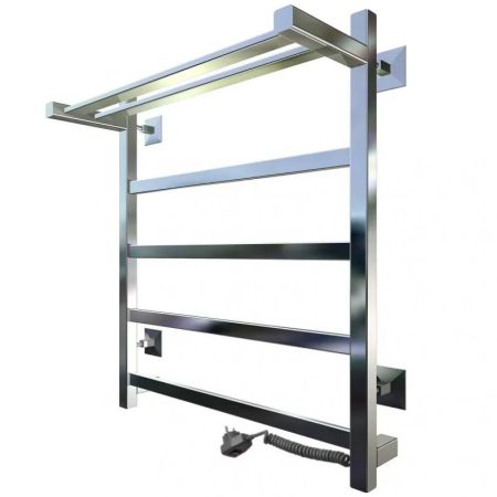 Электрический полотенцесушитель Тругор ПЭК 20 П КВ 60x40 с полкой Хром