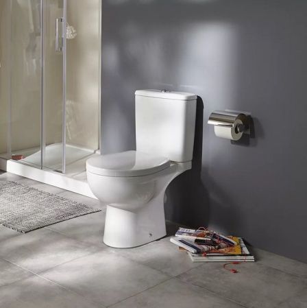 Унитаз напольный JACOB DELAFON PATIO UJV102-00 Rim гор. вып. 64,5*35,6 (белый), шт, артикул UJV102-00