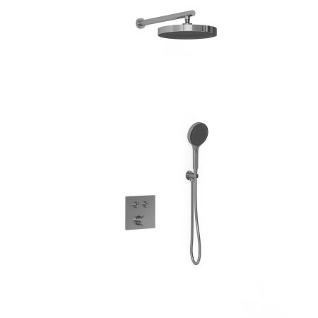 Душевой комплект Inspire VSFW-4I212GM встраиваемый, двухрежимный, вороненая сталь, артикул VSFW-4I212GM