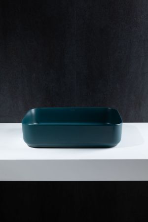 Раковина накладная Allen Brau Fantasy 50 4.11021.PT петроль, артикул 4.11021.PT