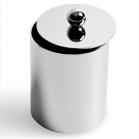 DEVON&DEVON WALTZ Контейнер с крышкой, настольный, цвет хром, артикул WLZ-120-CR