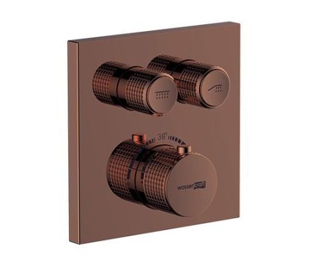 Asphe 7748 Thermo Термостатический смеситель для ванны и душа, артикул 7748 Thermo