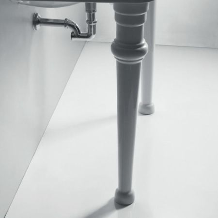 SIMAS Arcade/Londra Ножка керамическая (1шт) для консолей AR864/AR874, цвет белый